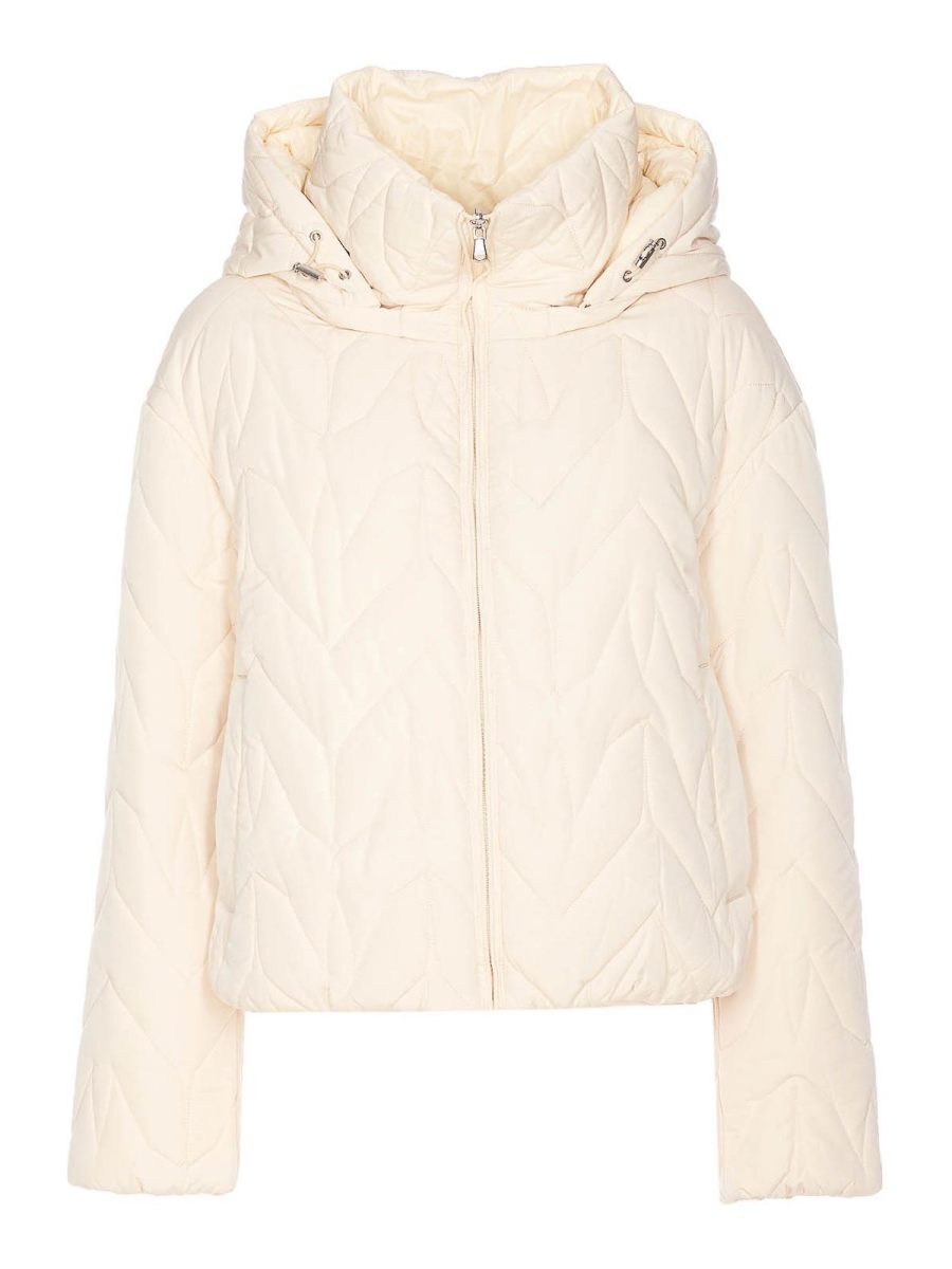Patrizia Pepe Blouson Rembourré - Blanc