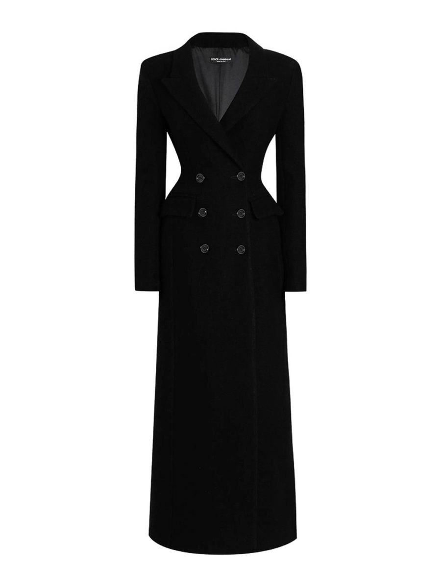 Dolce & Gabbana Manteau Long - Noir