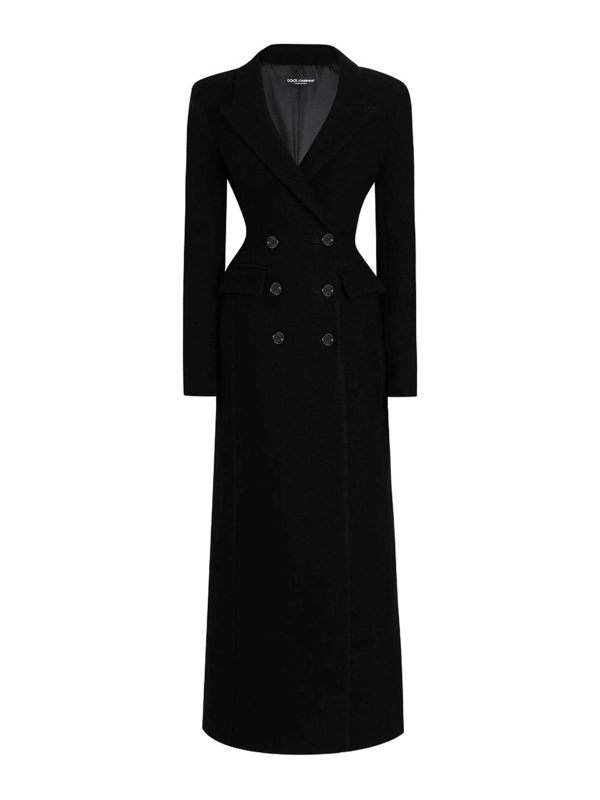 Dolce & Gabbana Manteau Long - Noir