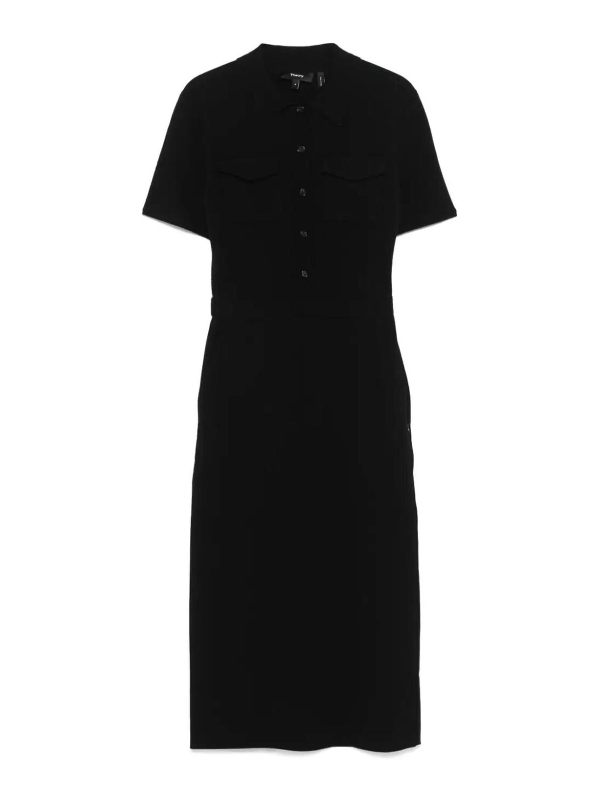 Theory Maxi Robe - Noir