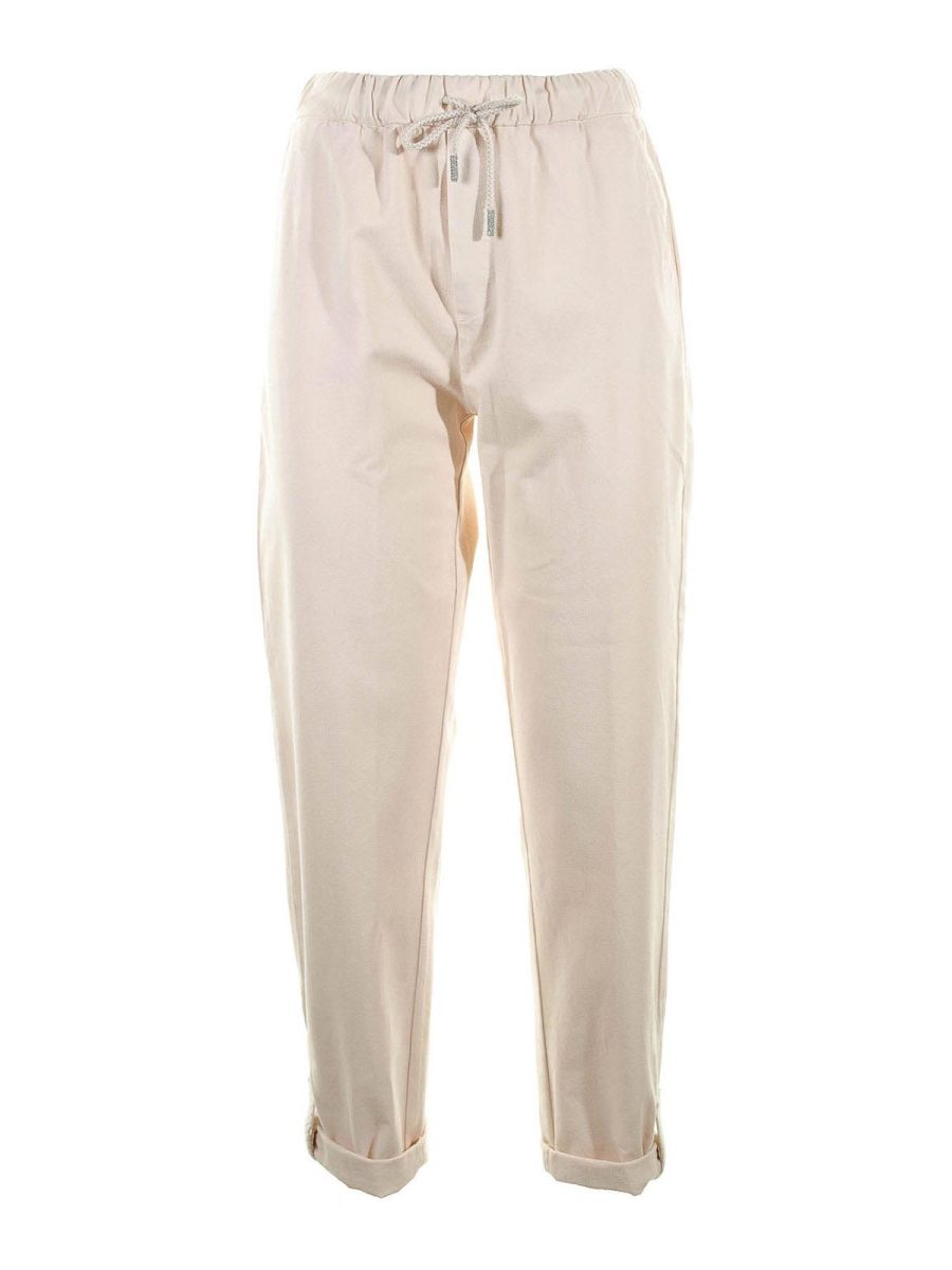 Panicale Pantalons Décontractés - Rose