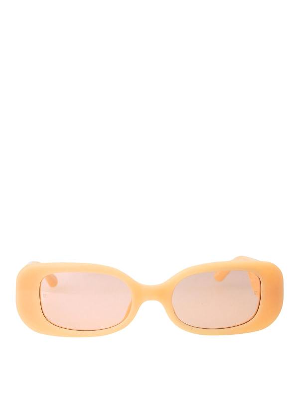 Linda Farrow Lunettes De Soleil - Couleur Chair