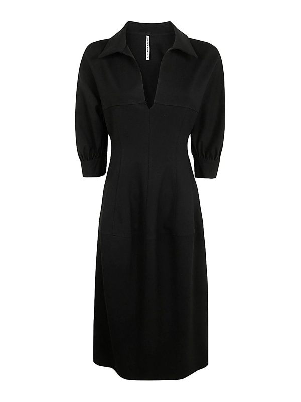 Liviana Conti Robe Au Genou - Noir