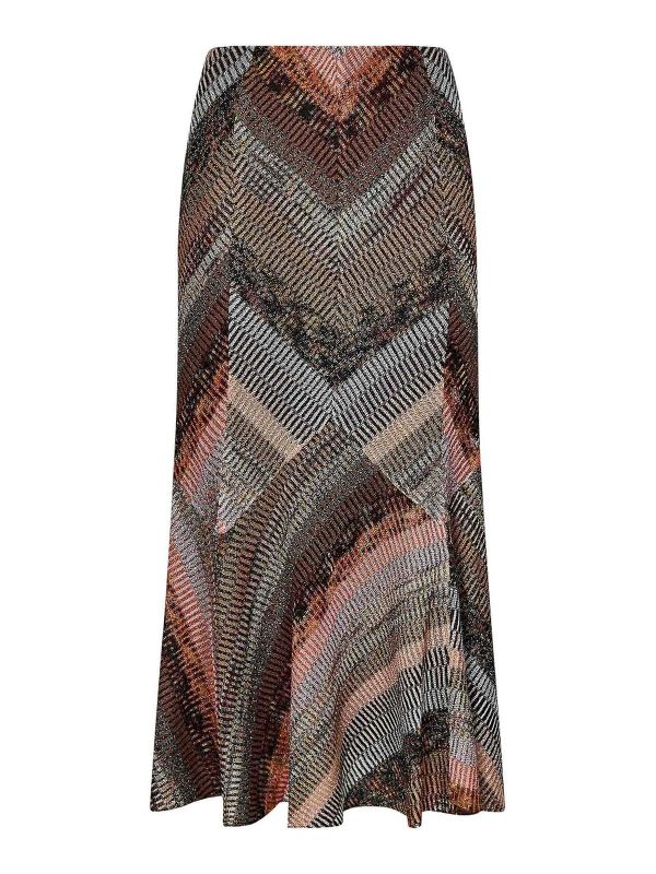 Missoni Jupe Midi - Multicolore