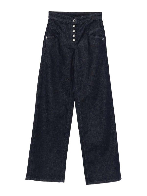 Patrizia Pepe Pantalons Décontractés - Bleu