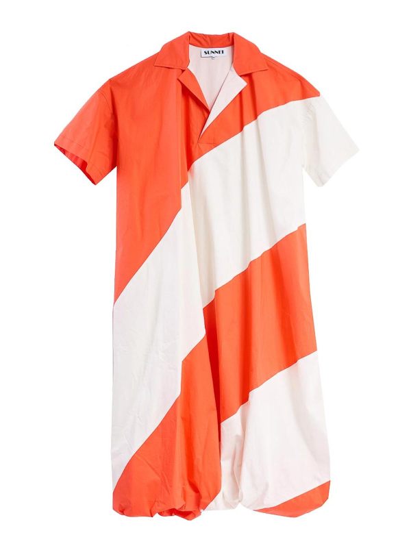 Sunnei Robe Au Genou - Multicolore
