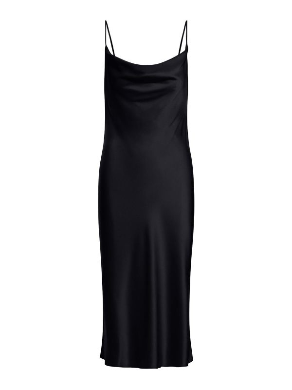 Stella Mccartney Robe Au Genou - Noir