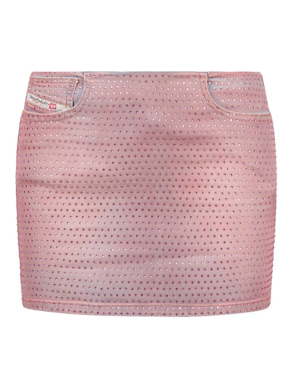 Diesel Jupe Midi - Rose