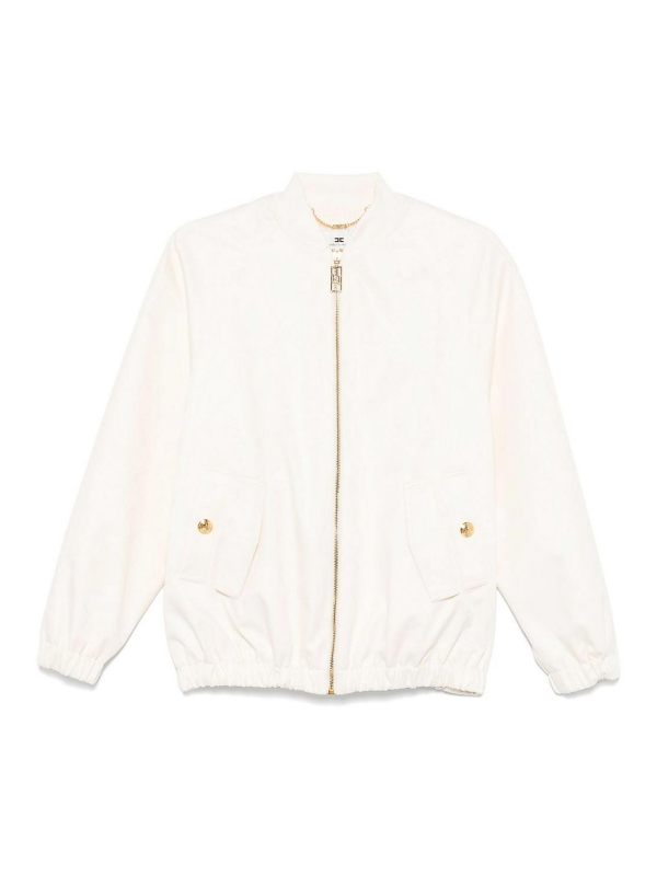 Elisabetta Franchi Veste Casual - Crème