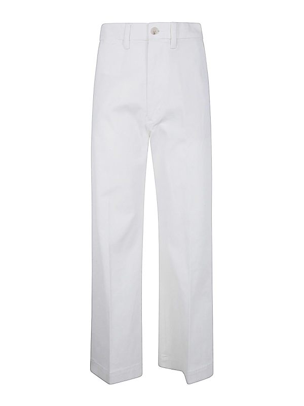 Polo Ralph Lauren Pantalons Décontractés - Blanc
