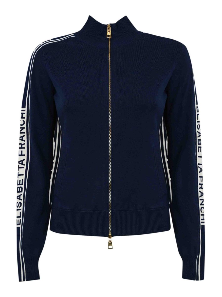 Elisabetta Franchi Cardigan - Bleu