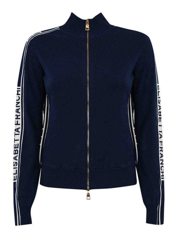 Elisabetta Franchi Cardigan - Bleu