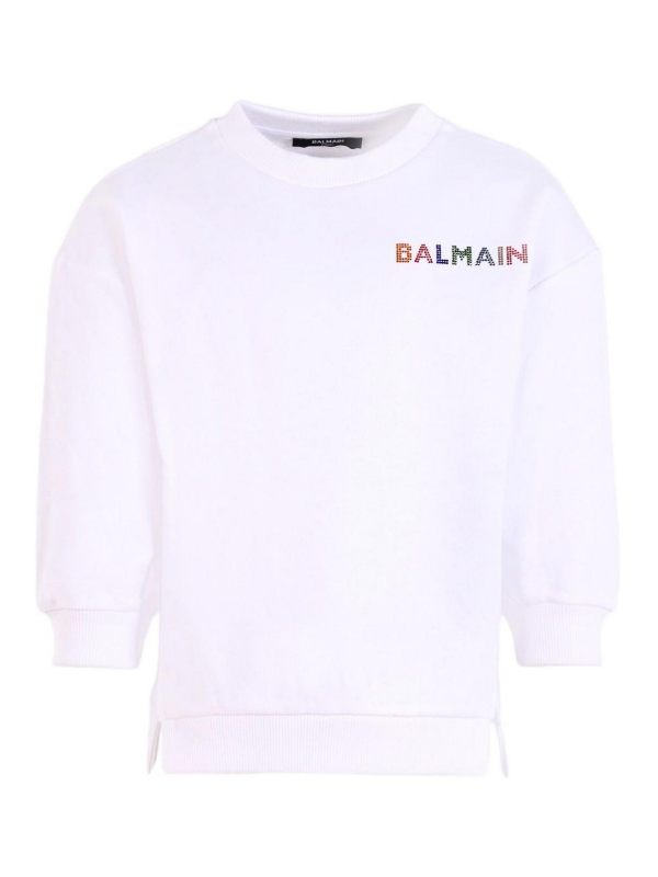 Balmain Sweat-Shirts - Blanc