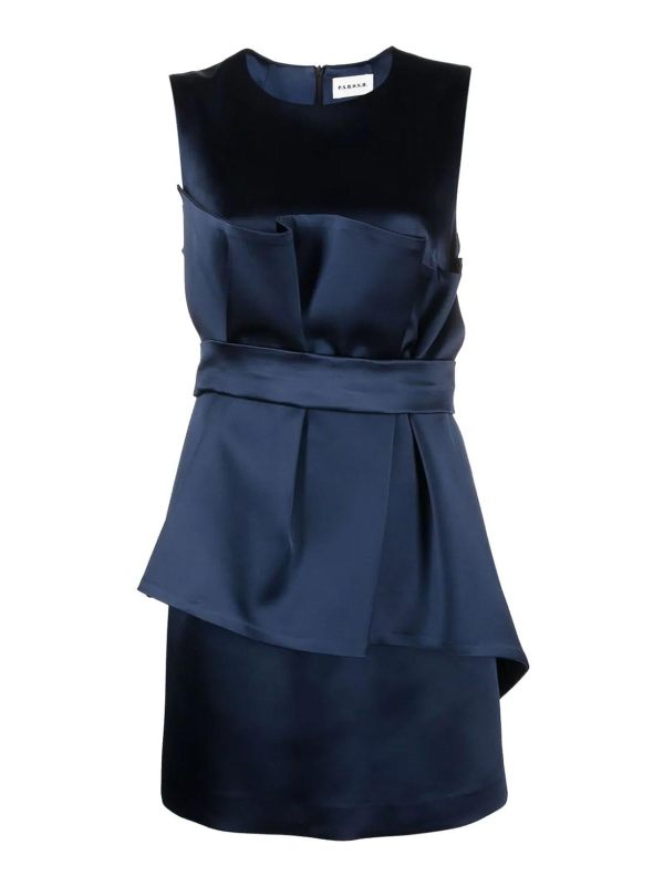 P. A.R. O.S. H. Robe Au Genou - Bleu