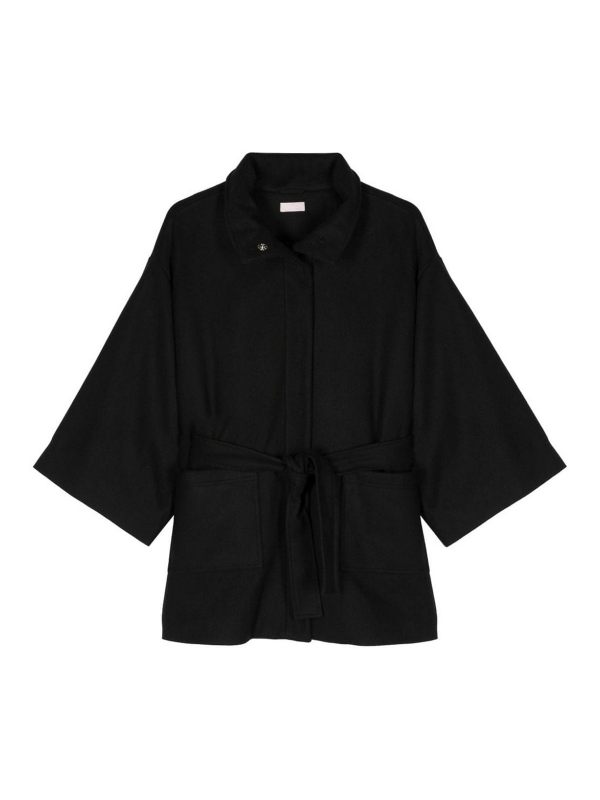 Liu Jo Manteau Court - Noir