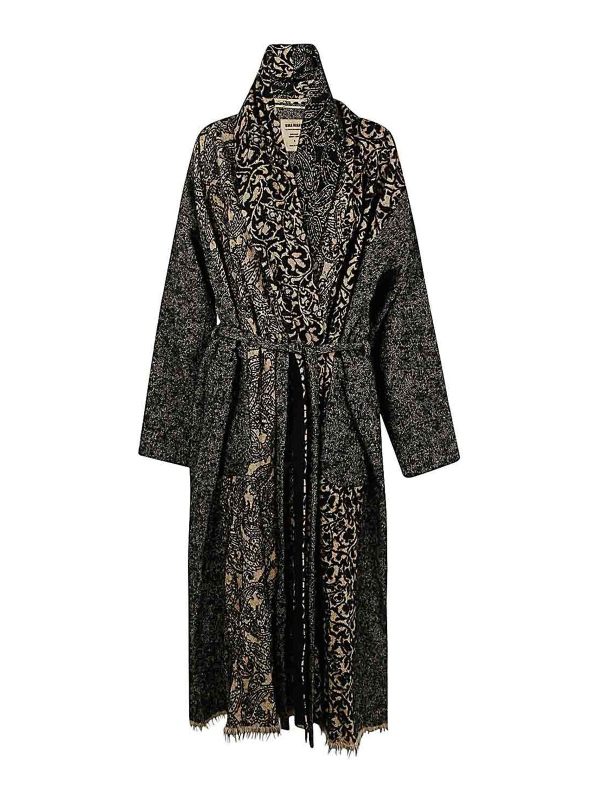 Uma Wang Manteau Court - Noir