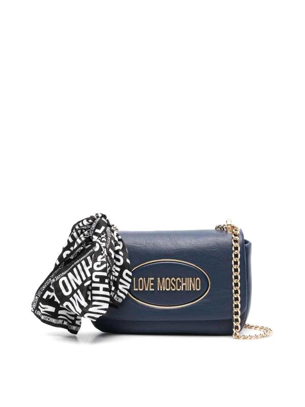 Love Moschino Sac Porté Épaule - Bleu