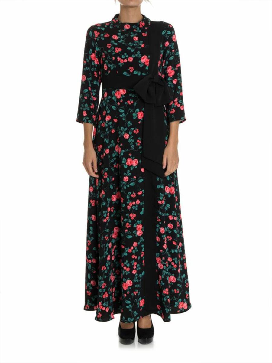Vivetta Robe Au Genou - Noir
