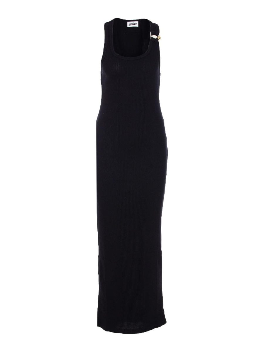 Jean Paul Gaultier Maxi Robe - Noir