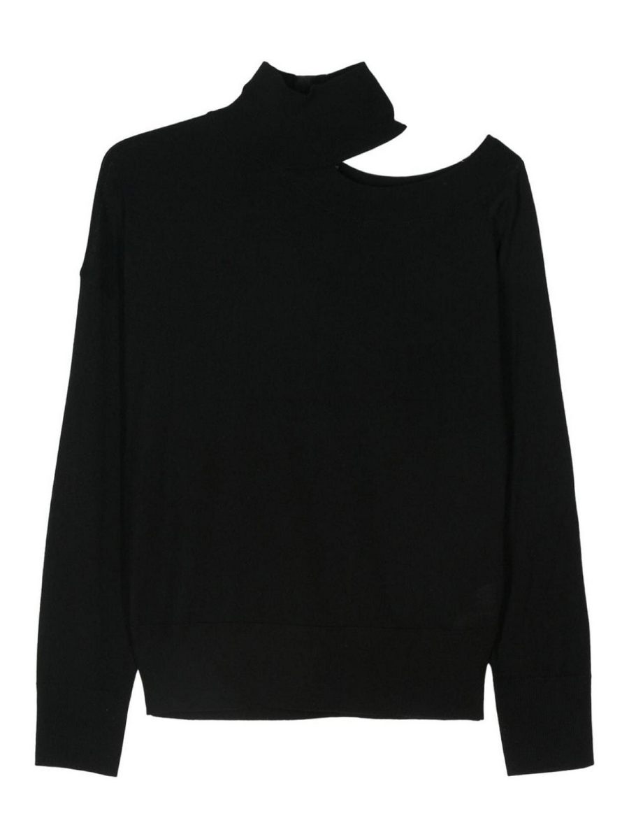 Seventy Pull Col Rond - Noir