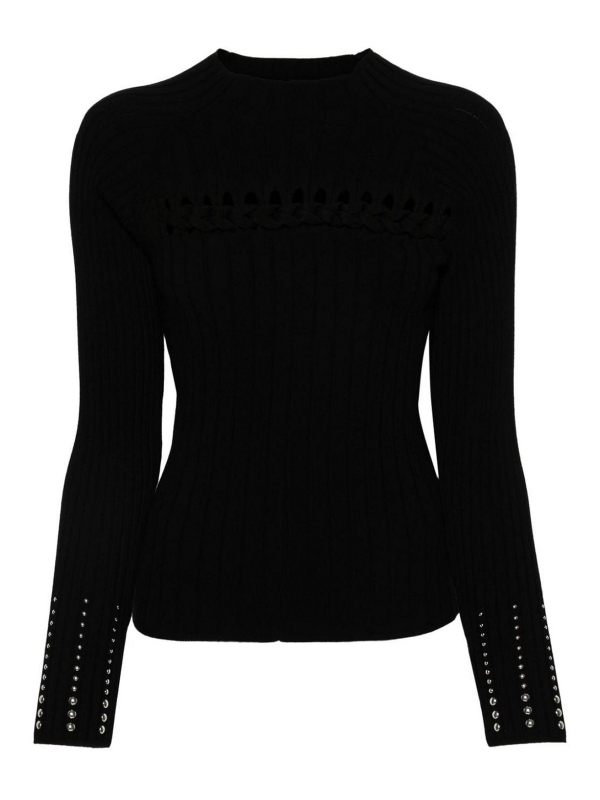 Liu Jo Pull Col Rond - Noir