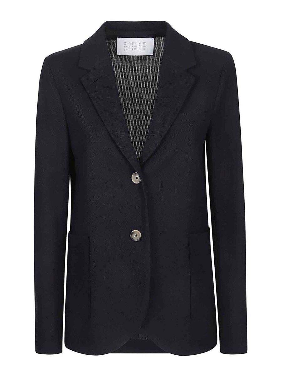 Harris Wharf London Blazer - Bleu