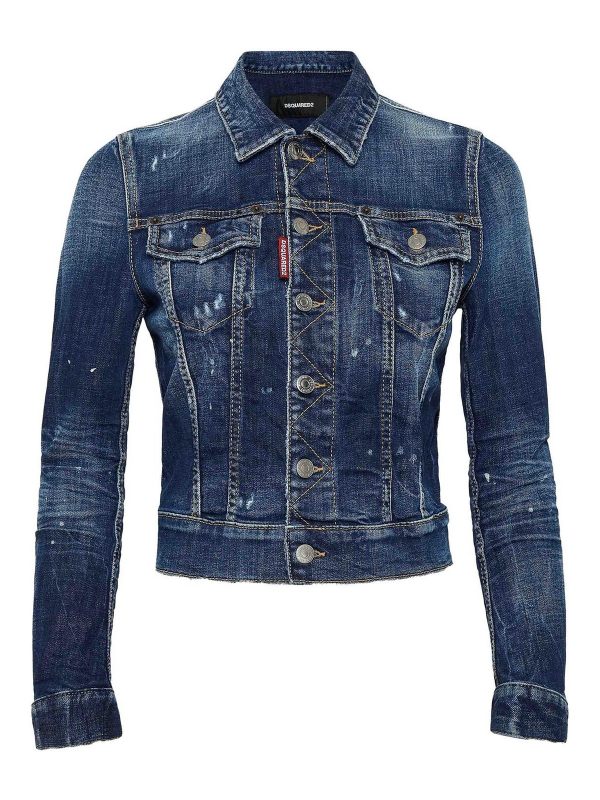 Dsquared2 Veste Casual - Bleu Foncé