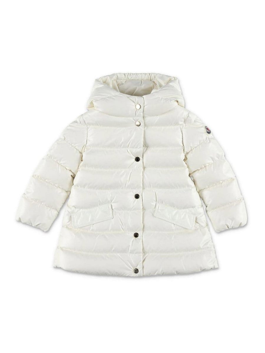 Moncler Jr Blouson Rembourré - Blanc