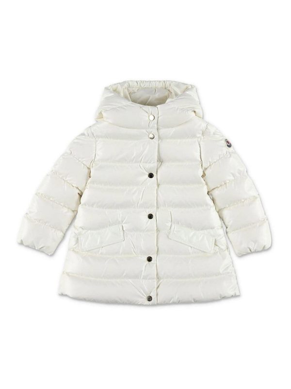 Moncler Jr Blouson Rembourré - Blanc
