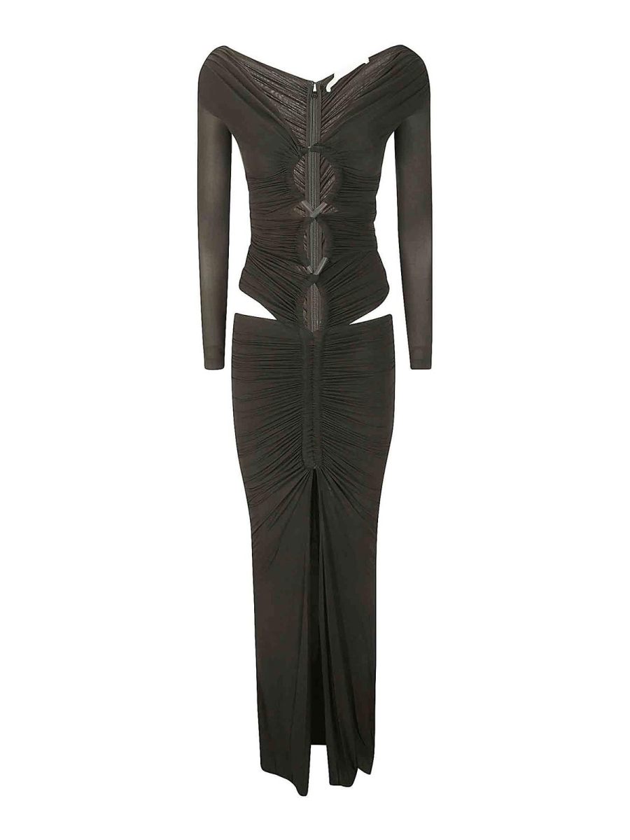 Dion Lee Maxi Robe - Noir