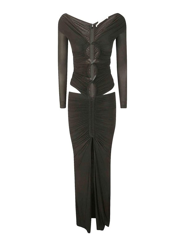 Dion Lee Maxi Robe - Noir