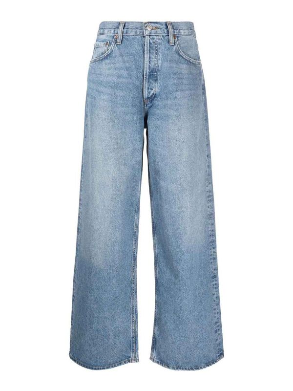 Agolde Jean Droit - Bleu
