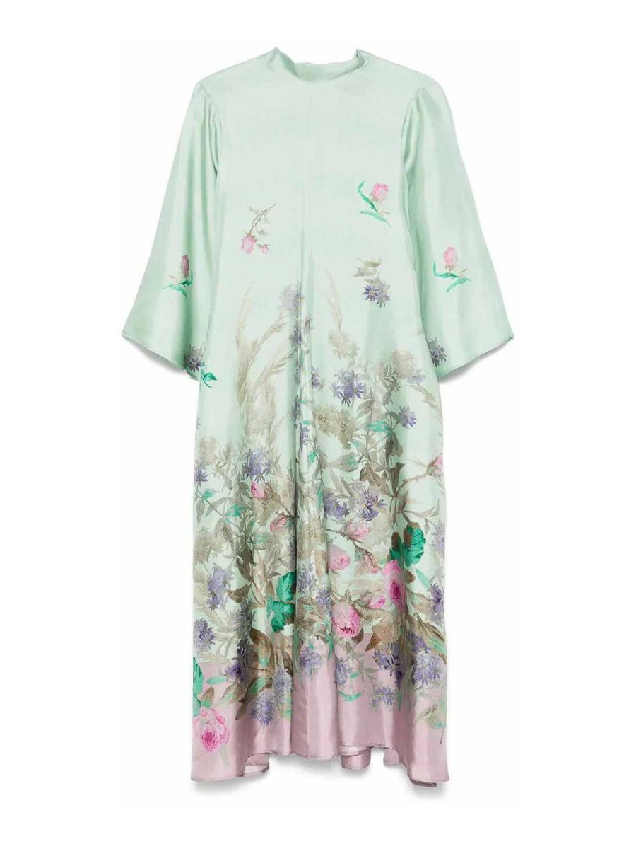 La DoubleJ Robe Au Genou - Vert