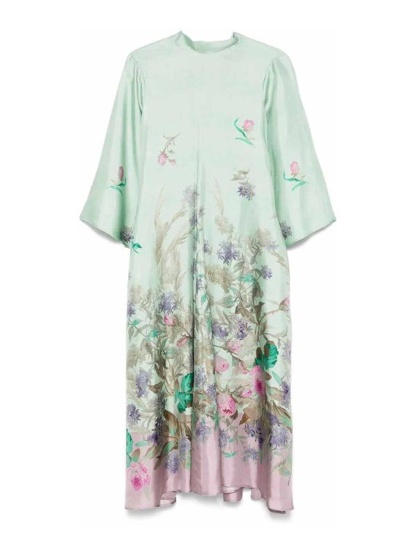 La DoubleJ Robe Au Genou - Vert