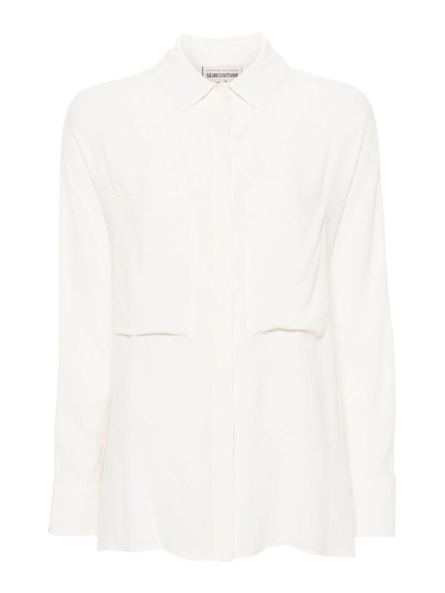 Semicouture Chemise - Blanc