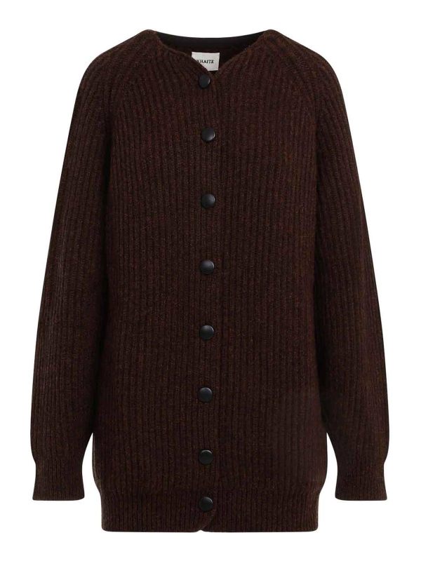 Khaite Cardigan - Marron