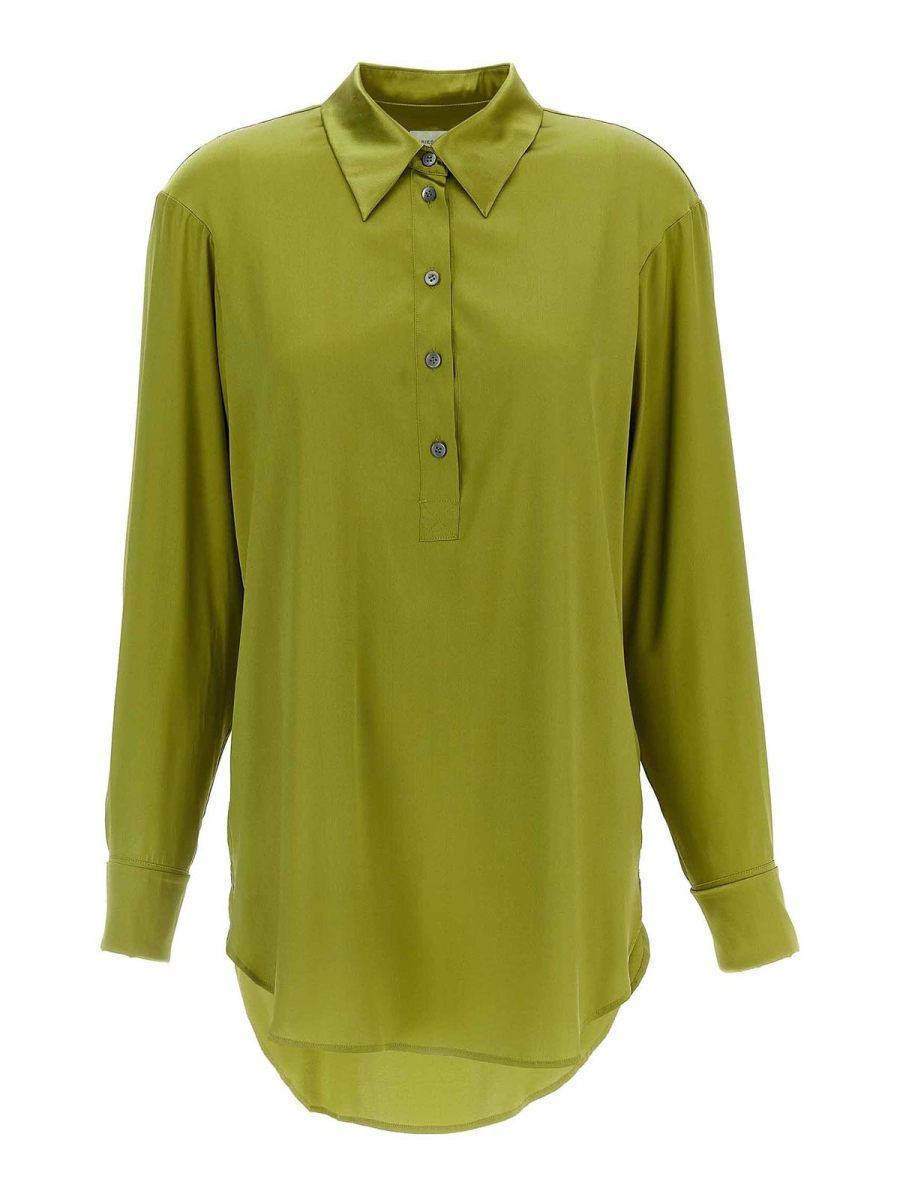 Dries Van Noten Chemise - Vert