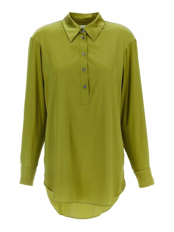 Dries Van Noten Chemise - Vert