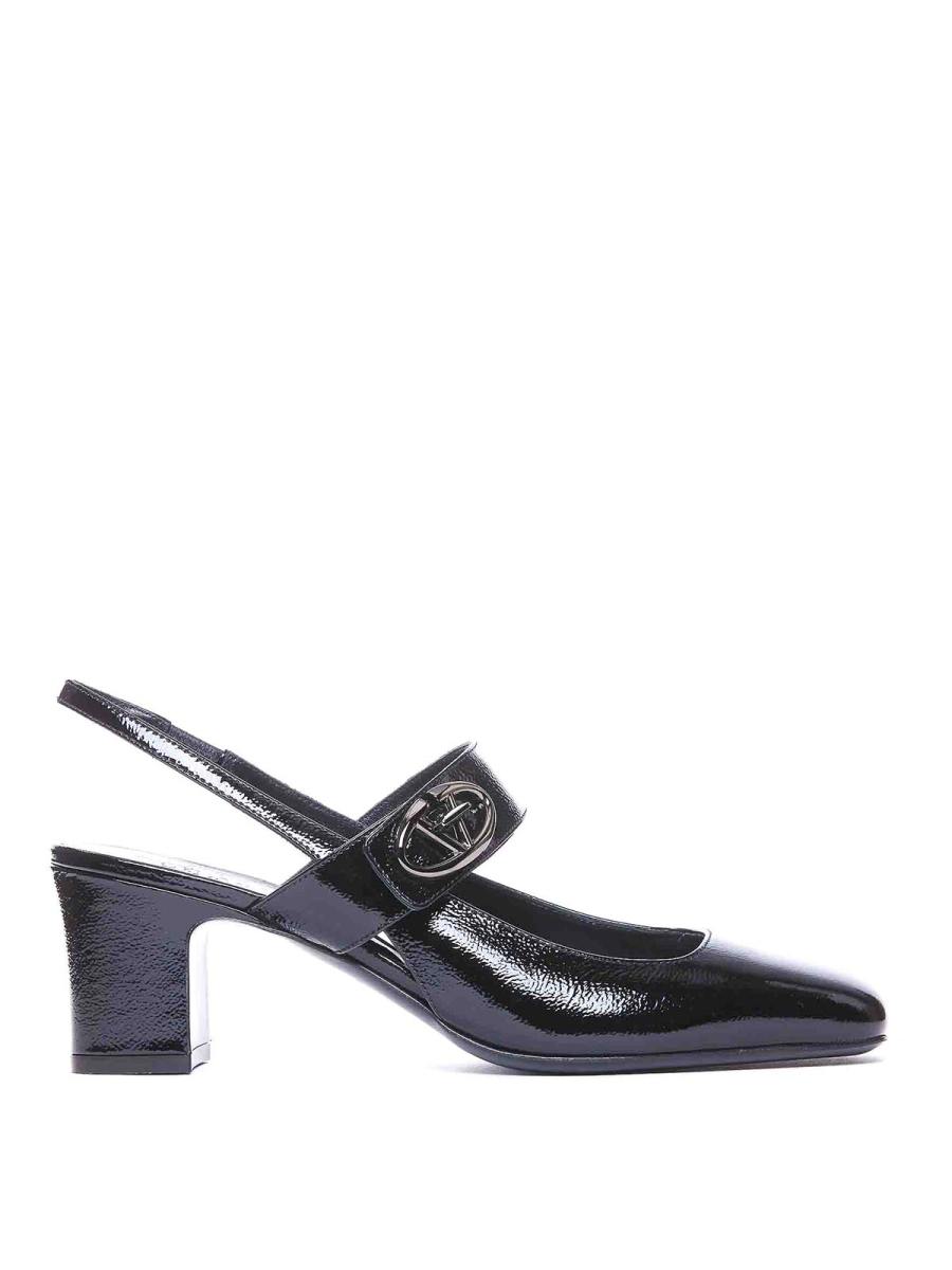 Valentino Chaussures À Talon - Noir