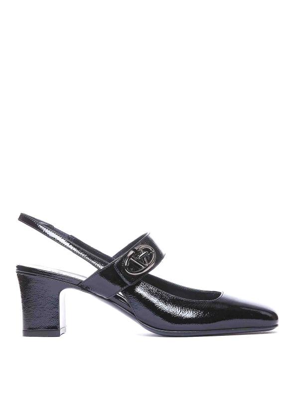 Valentino Chaussures À Talon - Noir