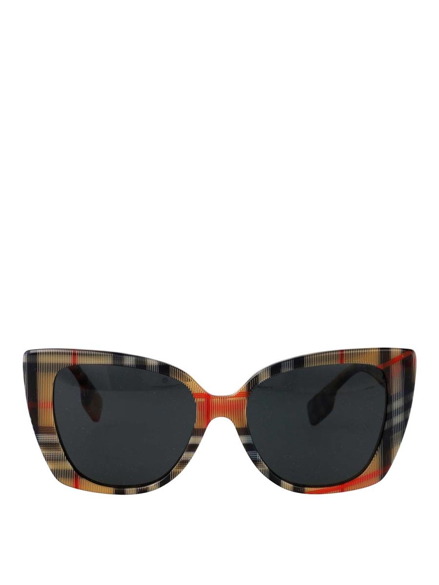 Burberry Lunettes De Soleil - Marron