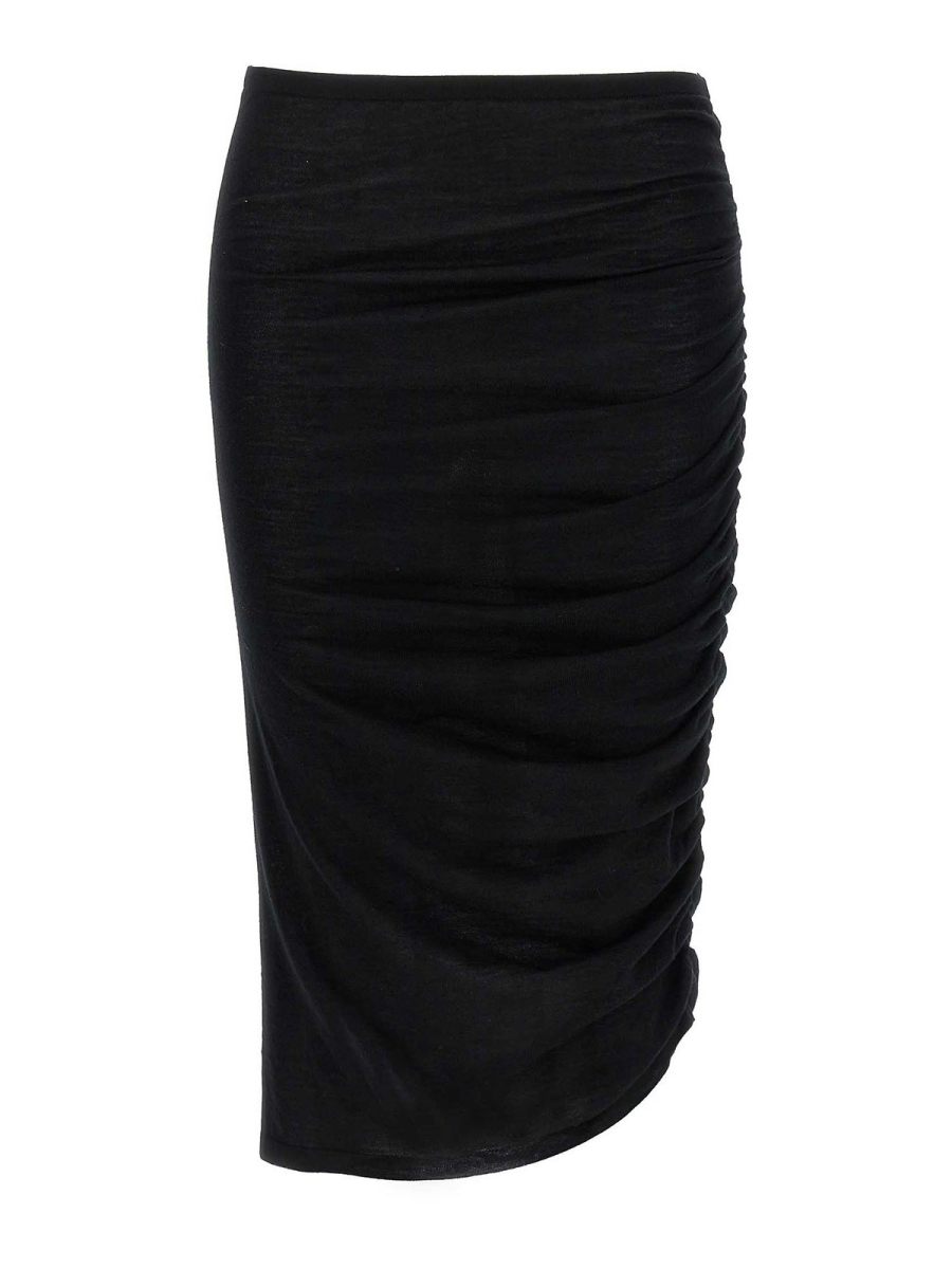 Isabel Marant Jupe Midi - Noir