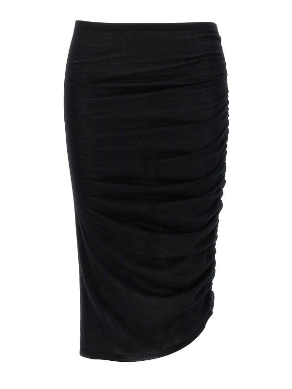 Isabel Marant Jupe Midi - Noir