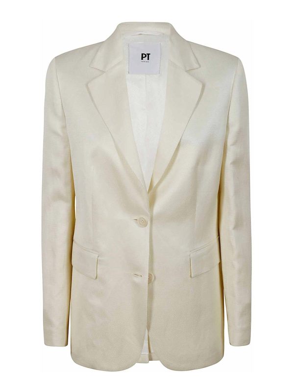 Pt Torino Veste Casual - Crème