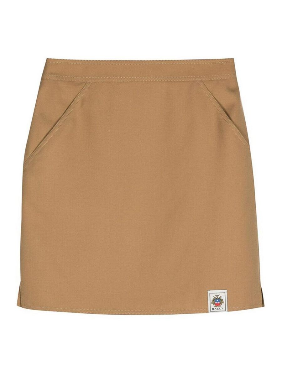 Bally Jupe Midi - Marron