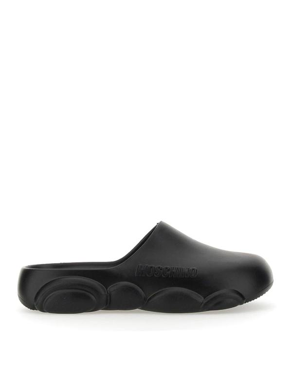 Moschino Mules - Rubber Teddy Sole