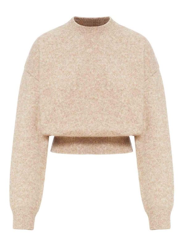 Jacquemus Pull Col Rond - Beige