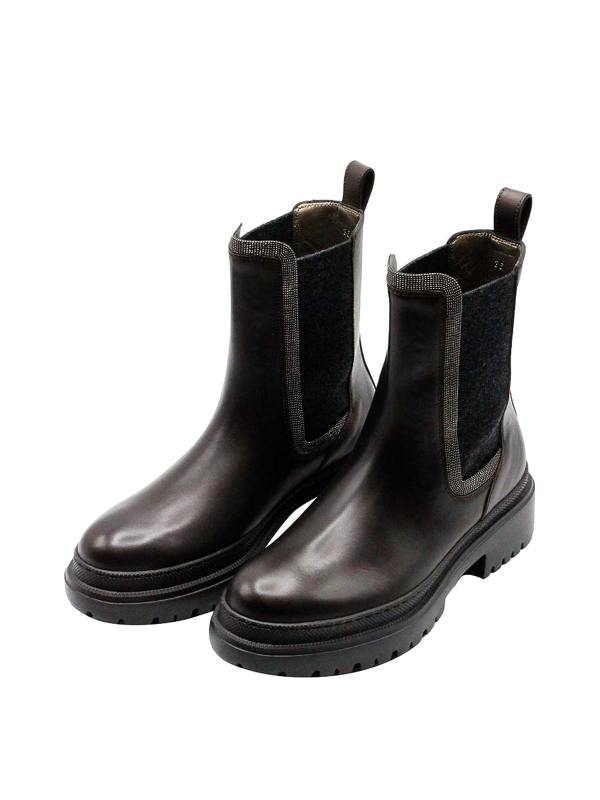 Brunello Cucinelli Bottes - Marron