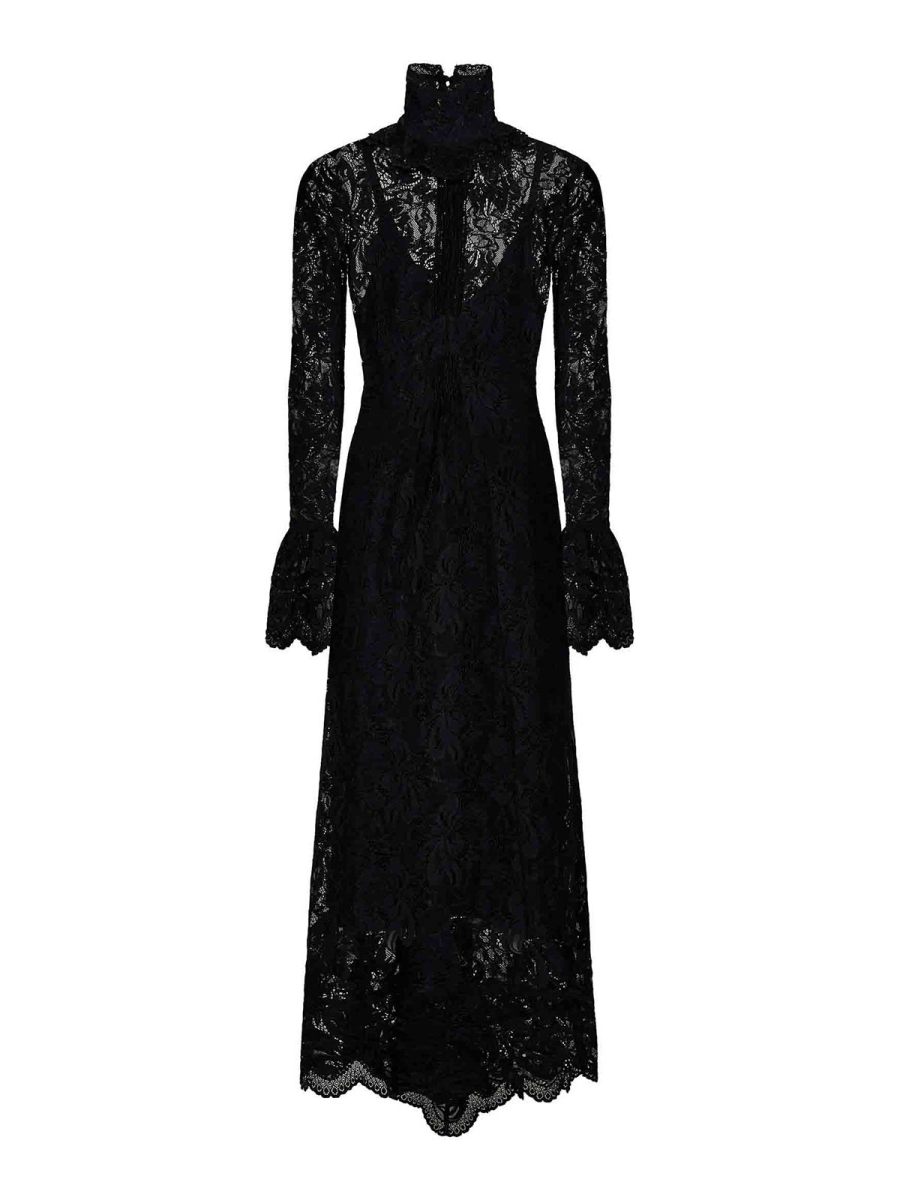 Rabanne Maxi Robe - Noir