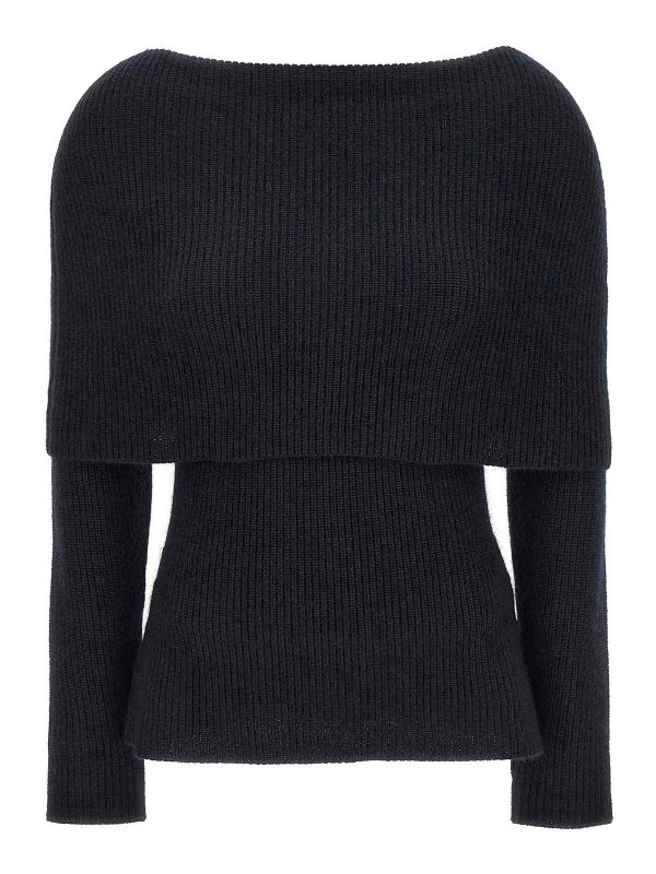 Fabiana Filippi Pull Col Bateau - Bleu